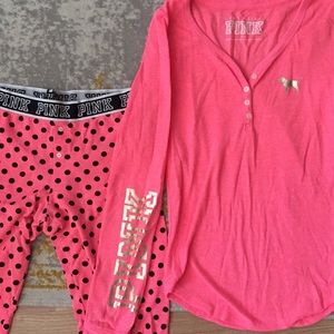 PINK jammies sz M 💕